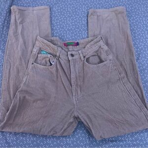 Women’s/girls Tan Corduroy EMPYRE jeans 🩷💚